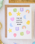 So Lucky You're Mine Card