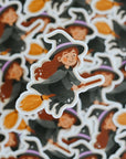 Cozy Witch Sticker
