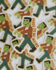 Made To Be Weird Frankenstein Sticker