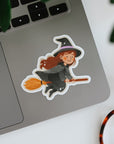 Cozy Witch Sticker