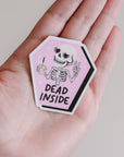 Dead Inside Skeleton Sticker