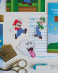 Super Retro Boo Sticker
