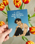 Joe Believe In Love Card