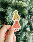 Cindy Lou - Christmas Grinch Who Vinyl Sticker