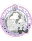 Dico Ball Jelly Dancing Through Life Sticker