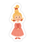 Cindy Lou - Christmas Grinch Who Vinyl Sticker