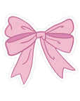 Pink Coquette Double Bow Sticker