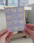 Happy Birthday Bes-tea Card