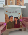I'm All In Gilmore Card