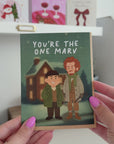 You're The One Marv Pop Culture Christmas Card