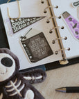 In The Mood For Dark and Scary - Horror Book Vinyl Sticker