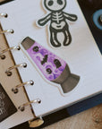 Spooky Lava Lamp - Spooky Vinyl Sticker