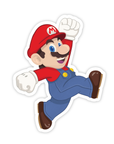 Super Retro Mario Sticker