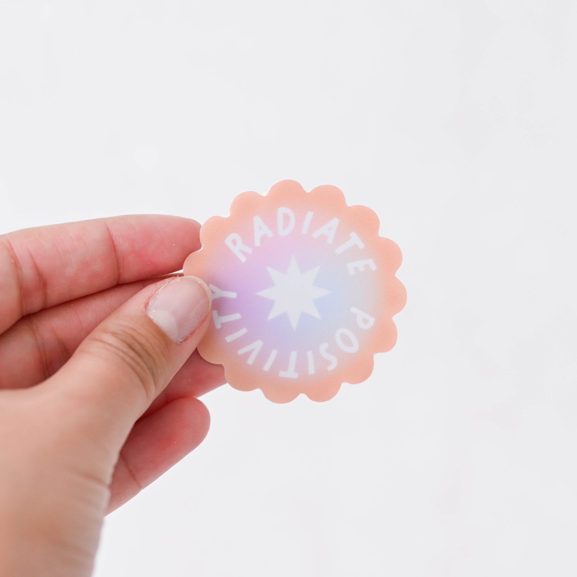 Radiate Positivity Sticker