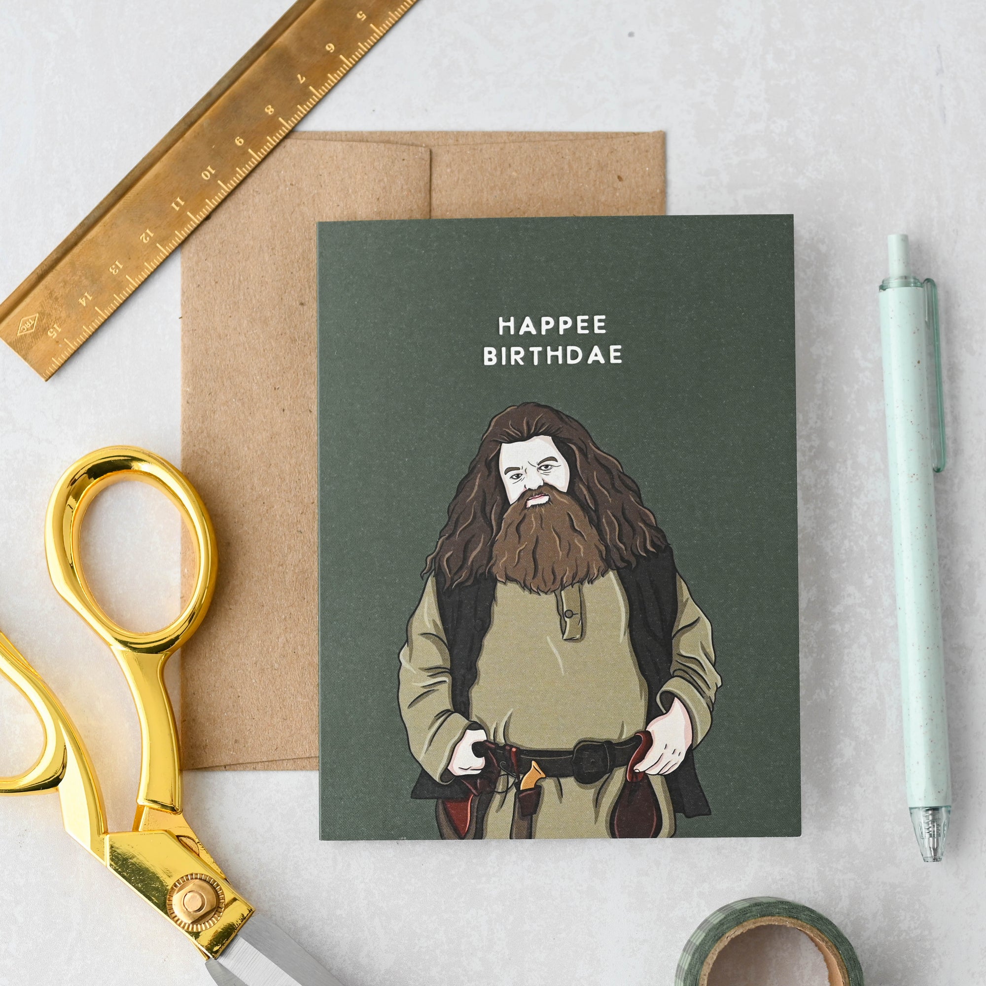 Happee Birthdae Card