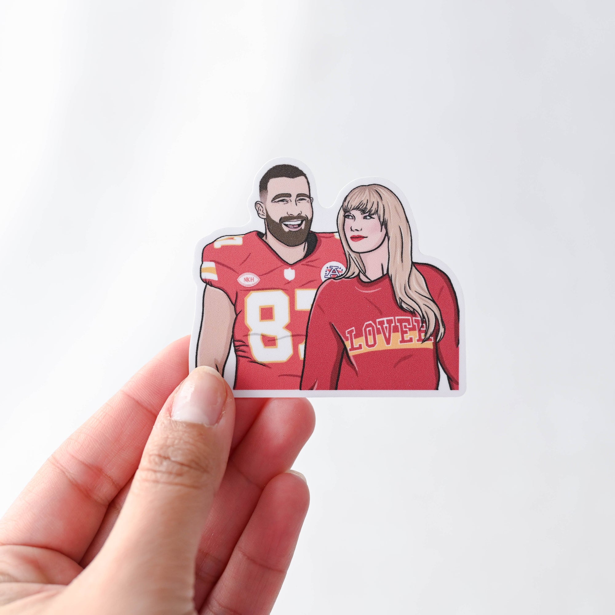 Taylor and Travis Sticker