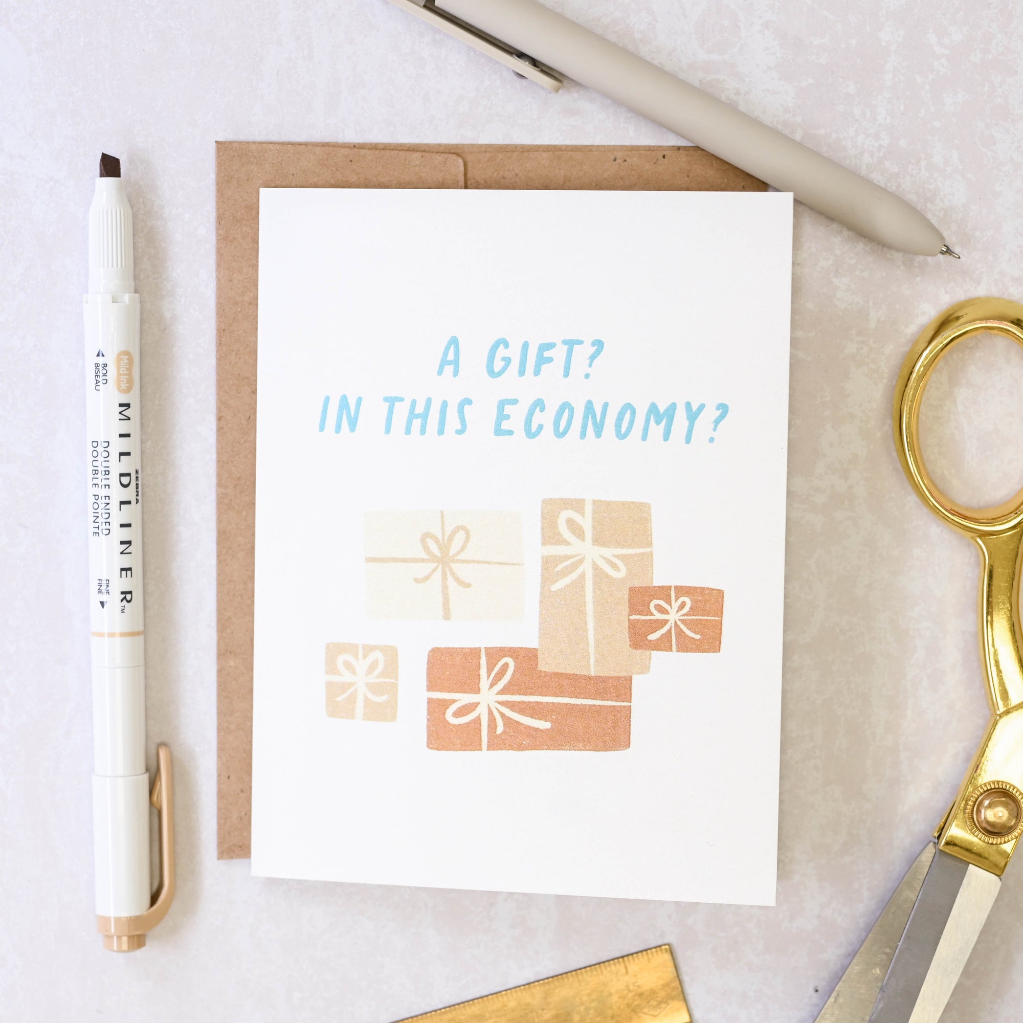 A Gift In This Economy? Card