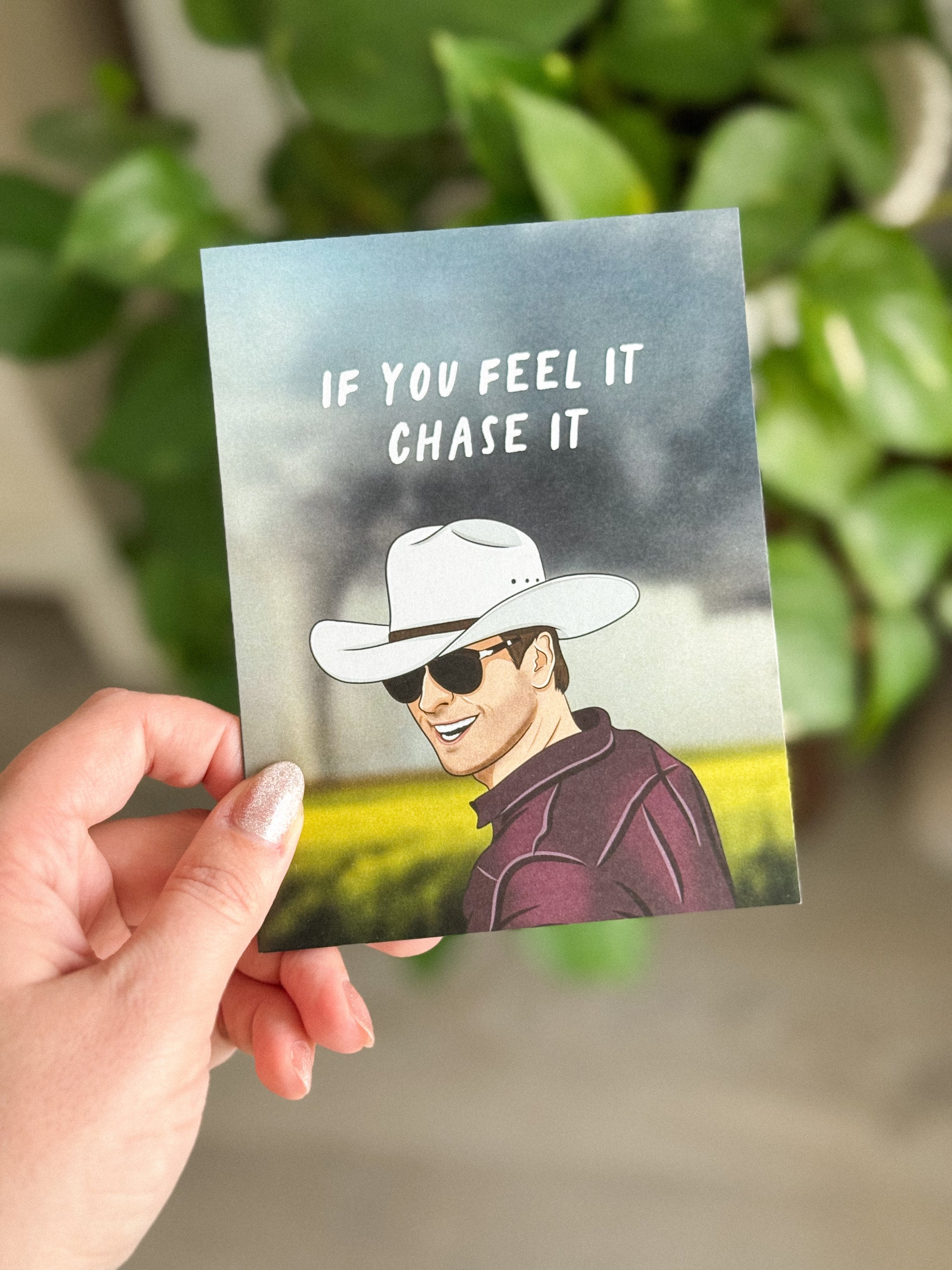 Twisters Chase It Birthday Card