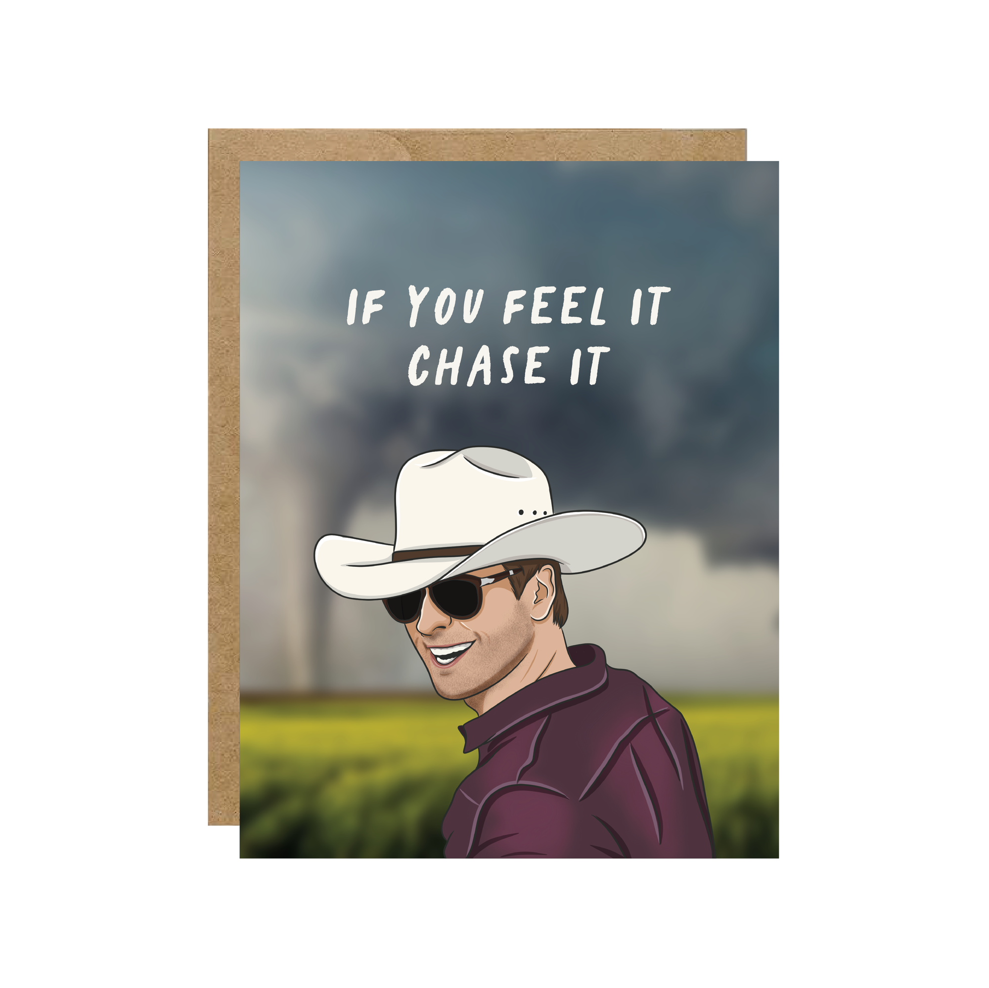 Twisters Chase It Birthday Card