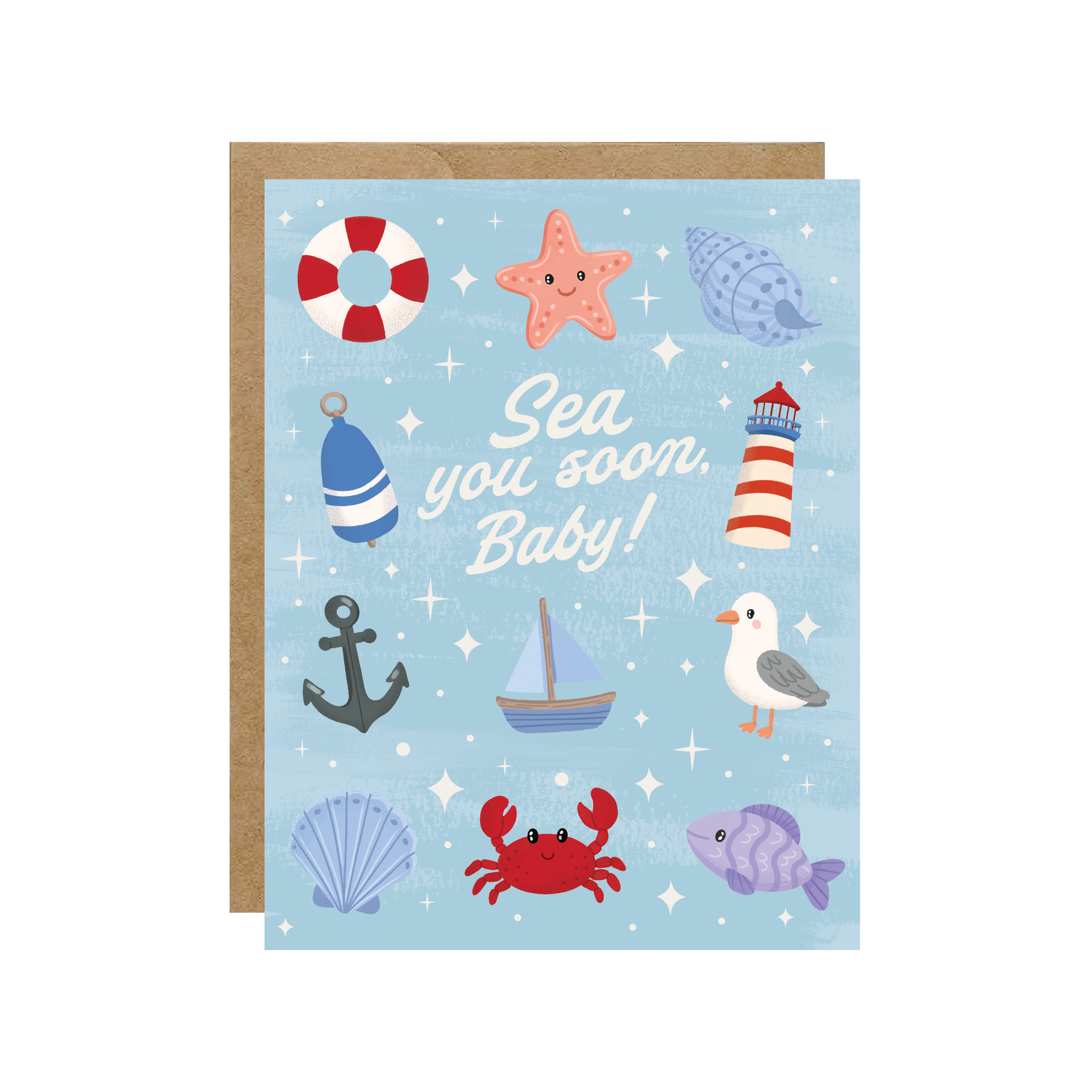 See You Soon Baby! Card