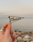 Muskoka - Cottage Country Pennant Vinyl Sticker