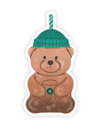 Bearista Festive Cup - Christmas Vinyl Sticker