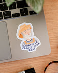 Whatever Floats Your Boat Fisherman Sticker