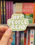 Hot People Read - Bookish Vinyl Sticker