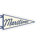 Maritimer - Nautical Pennant Vinyl Sticker