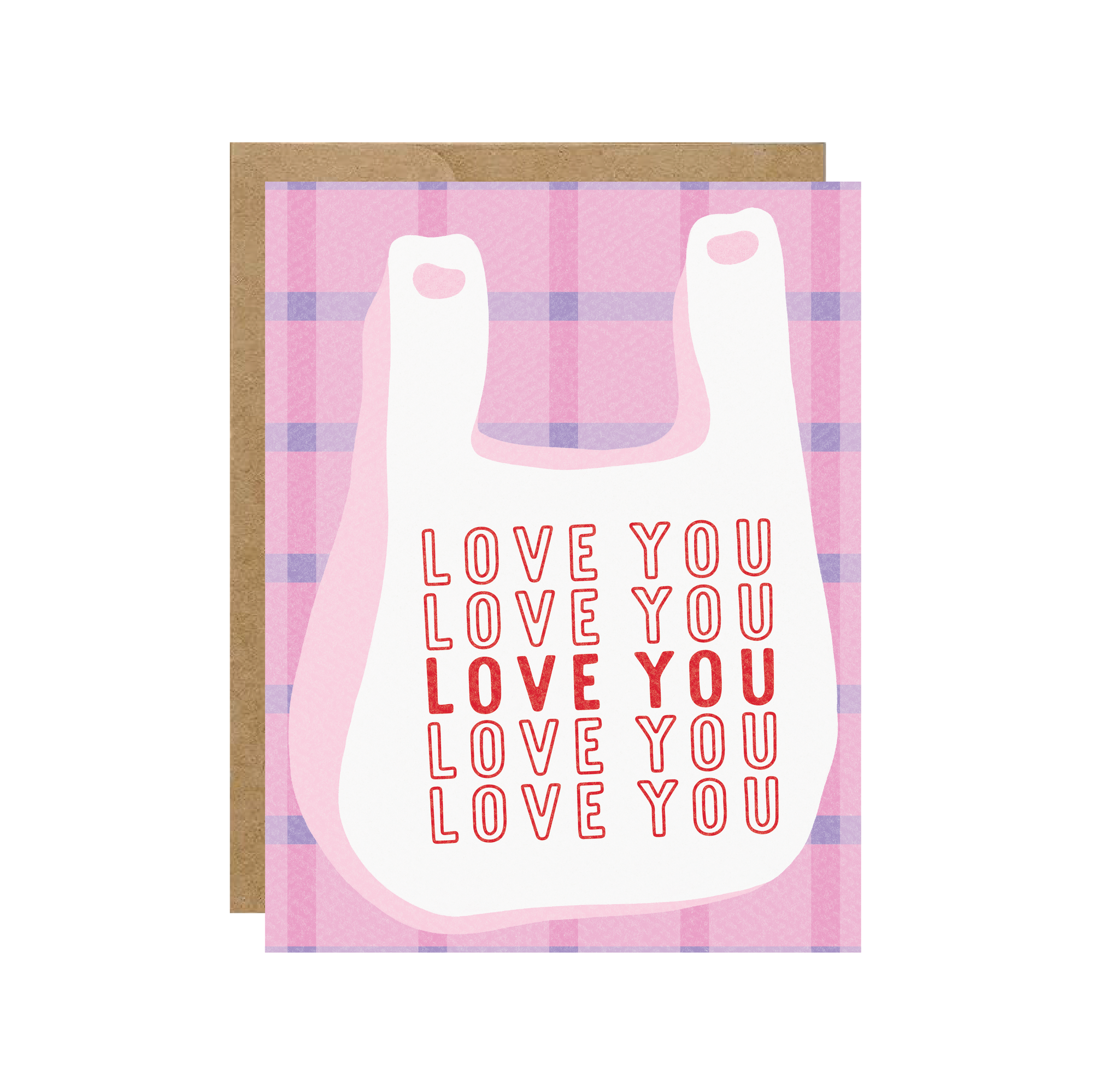 Love You - Grocery Bag Foodie Card